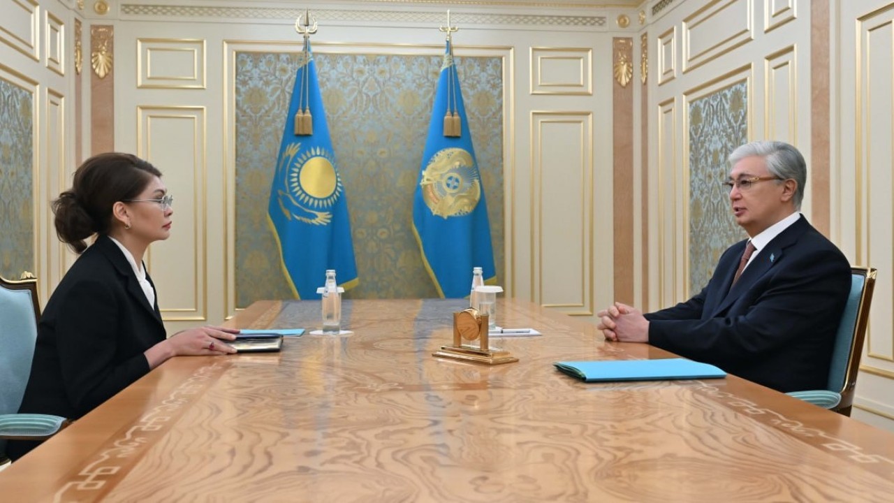 Мемлекет басшысы Аида Балаеваны қабылдады