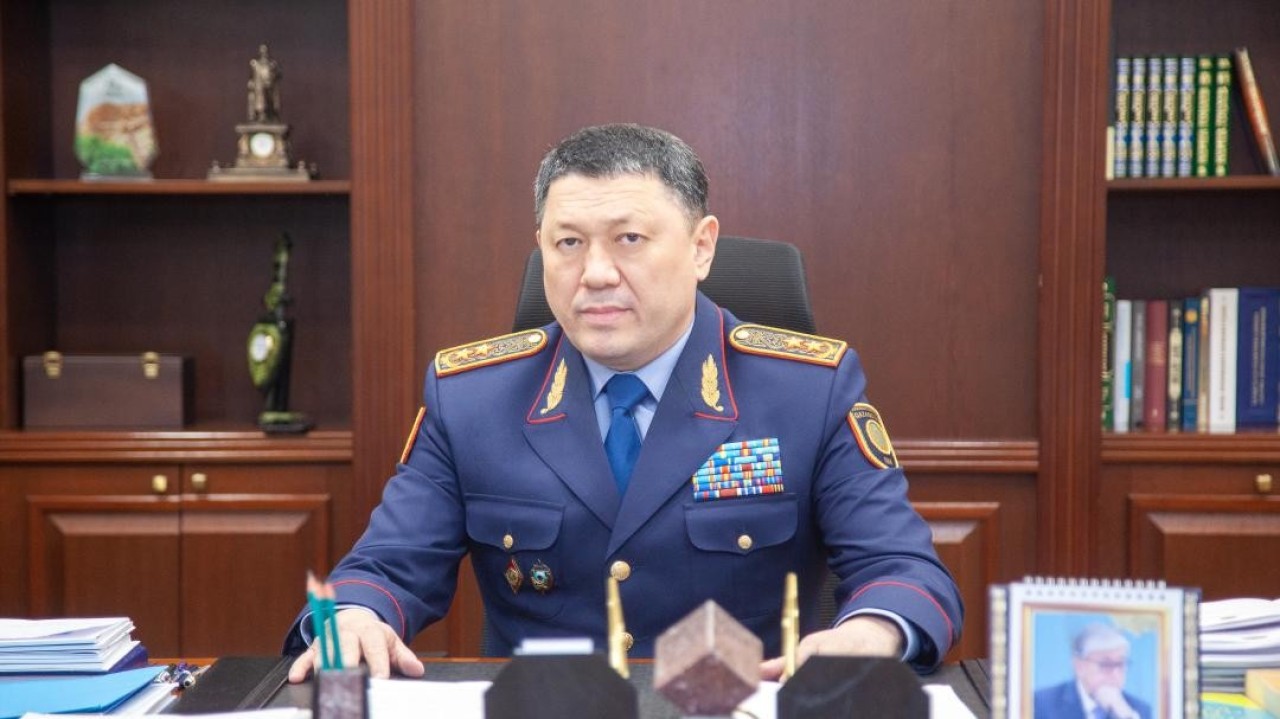Ержан Сәденов Ішкі істер министрі болып тағайындалды