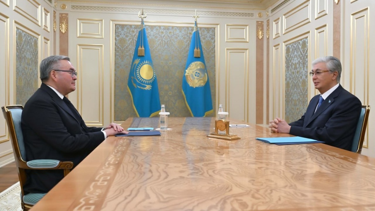 Мемлекет басшысы Сыртқы істер министрі Мұхтар Тілеубердіні қабылдады