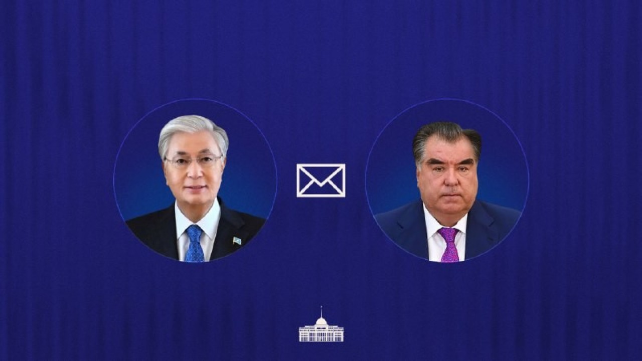 Тоқаев Эмомали Рахмонды Тәжікстан тәуелсіздігінің 35 жылдығымен құттықтады