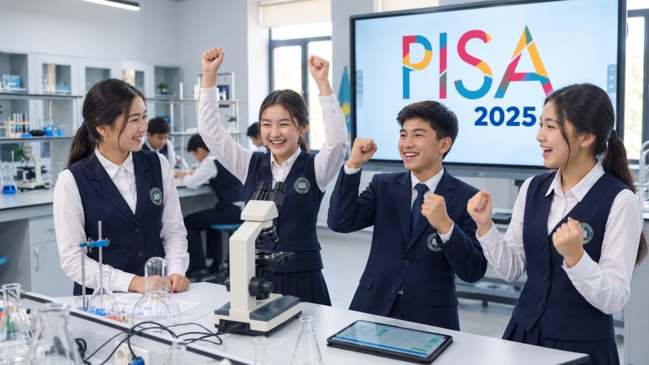 Астана оқушылары PISA-2025 зерттеуінде жоғары нәтиже көрсетті