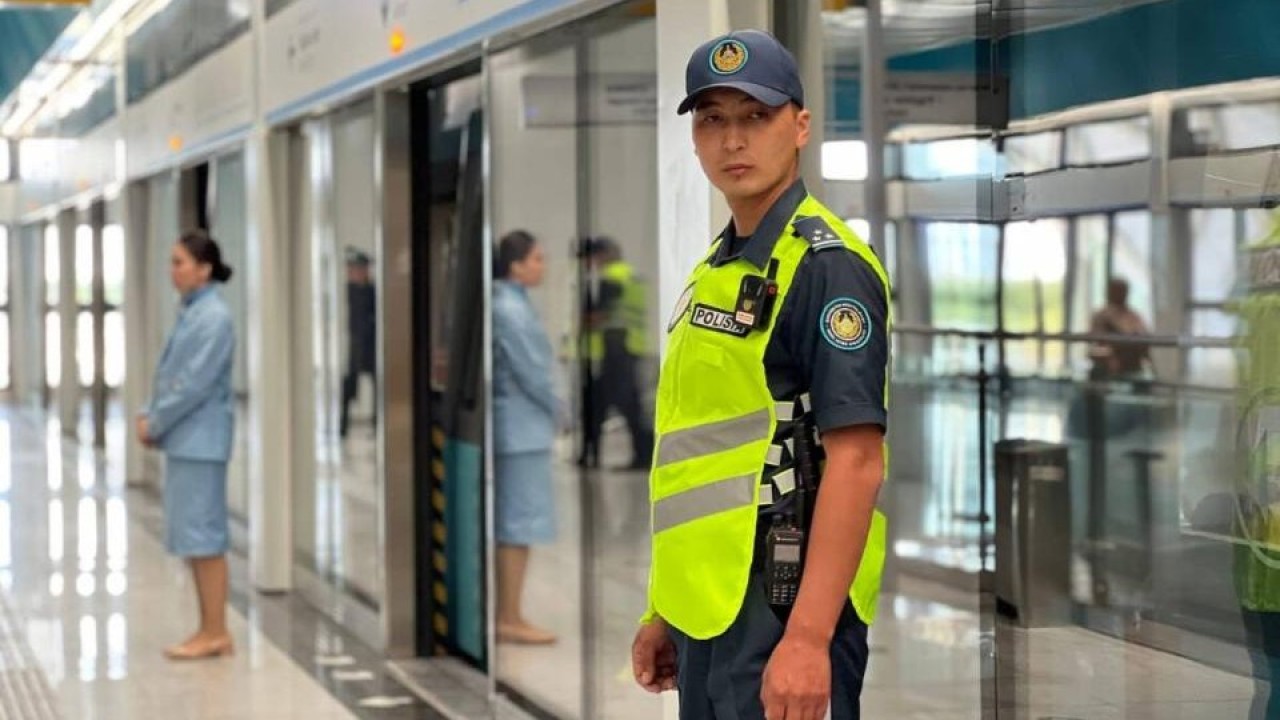 Астанада LRT станцияларында көлік полицейлері тәулік бойы кезекшілік атқарады