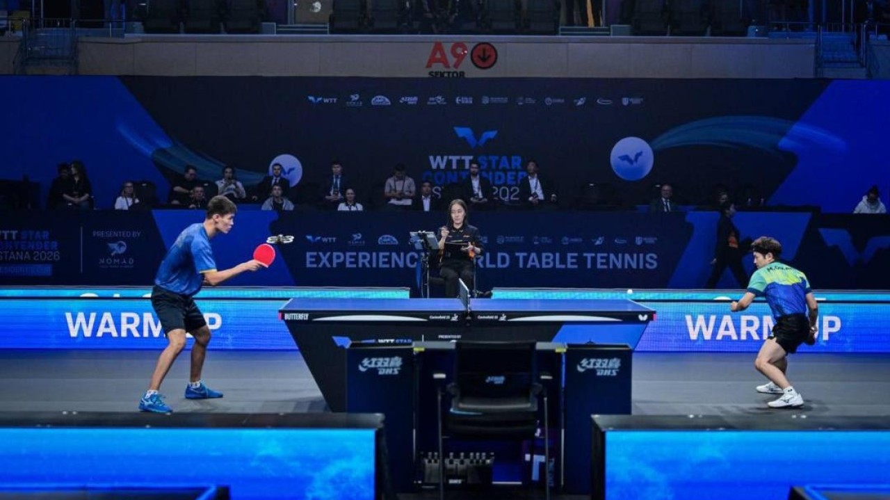 Астанада үстел теннисінен WTT Star Contender турнирі өтіп жатыр