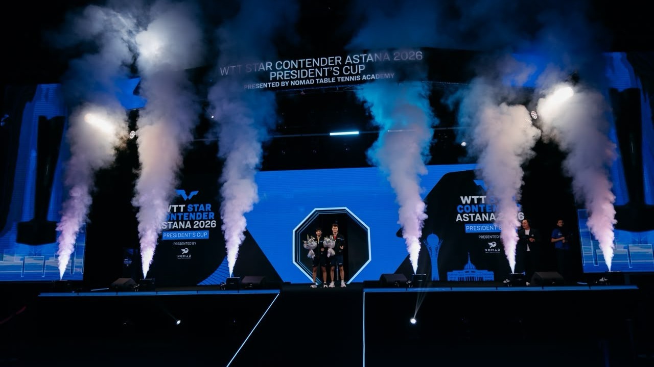 WTT Star Contender Astana 2026 – President’s Cup-тың алғашқы жеңімпаздары анықталды