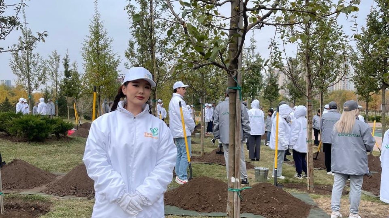 Экологиялық мәдениет әрқайсымыздан басталады - волонтер