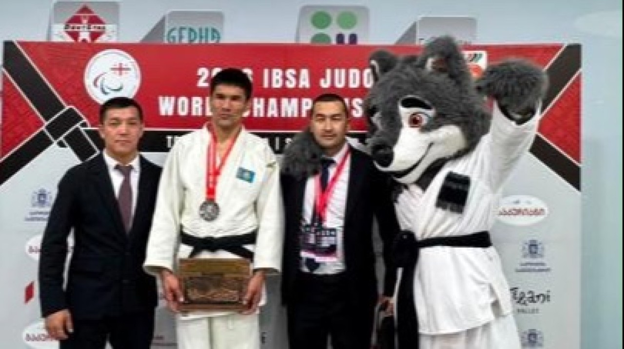 Пара дзюдодан елордалық спортшы әлем чемпионатының күміс жүлдегері атанды