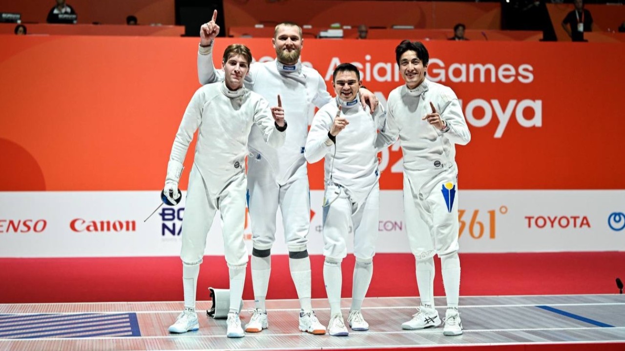 Қазақстандық шпагашылар Азия ойындарының чемпиондары атанды