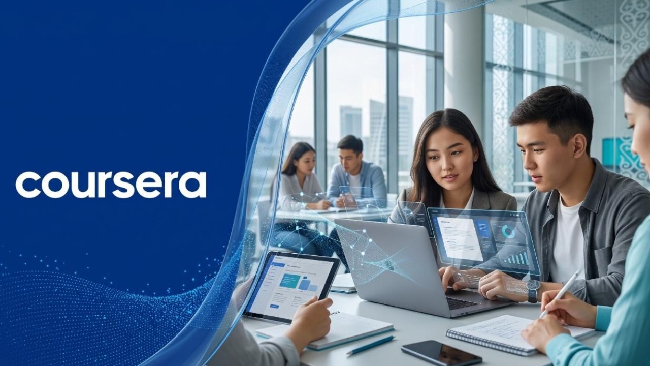 Қазақстан Coursera-ның ЖИ және адами дағдыларды дамыту бойынша әлемде 55-орынға ие болды