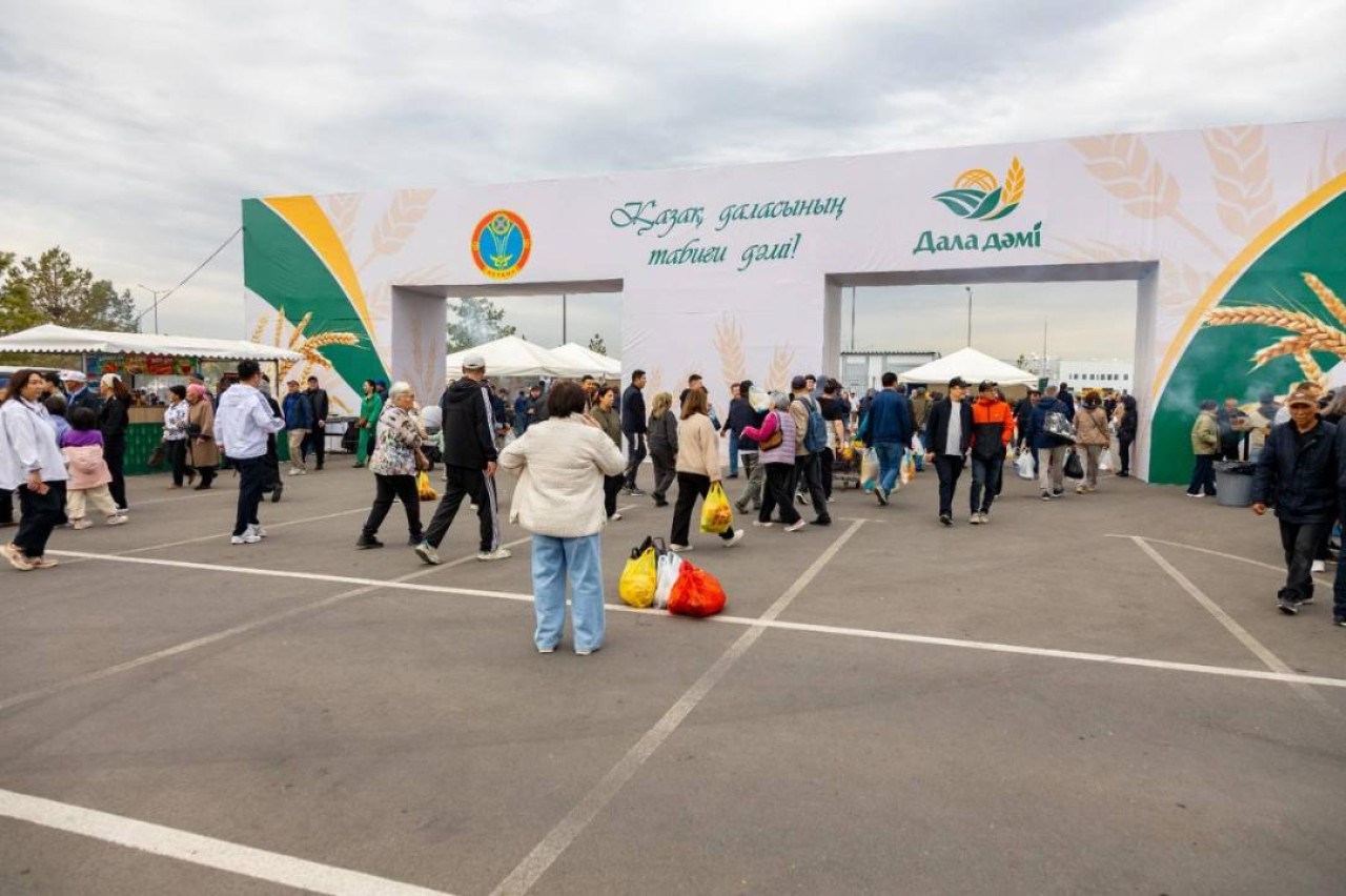 Елімізде «Дала дәмі» ауыл шаруашылығы жәрмеңкелері үшінші апта қатарынан өтіп жатыр