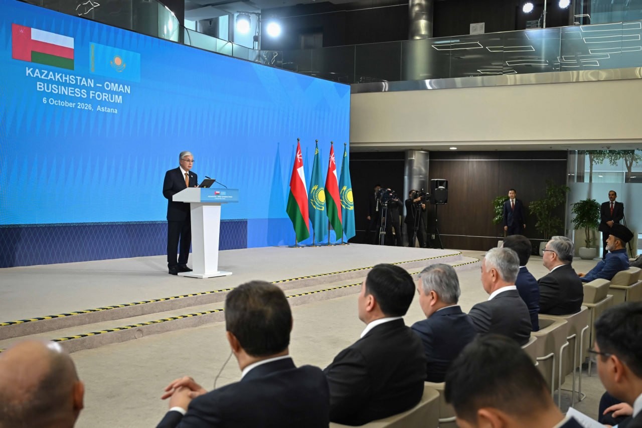 Қасым-Жомарт Тоқаев Қазақстан мен Оман ынтымақтастығының перспективалы бағыттарын атады