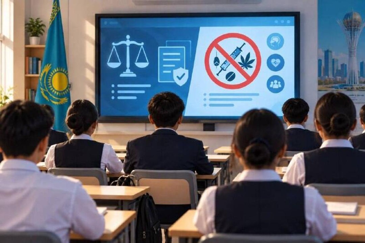 Мектептерде құқықтық және есірткіге қарсы профилактиканың цифрлық форматтары енгізіліп жатыр