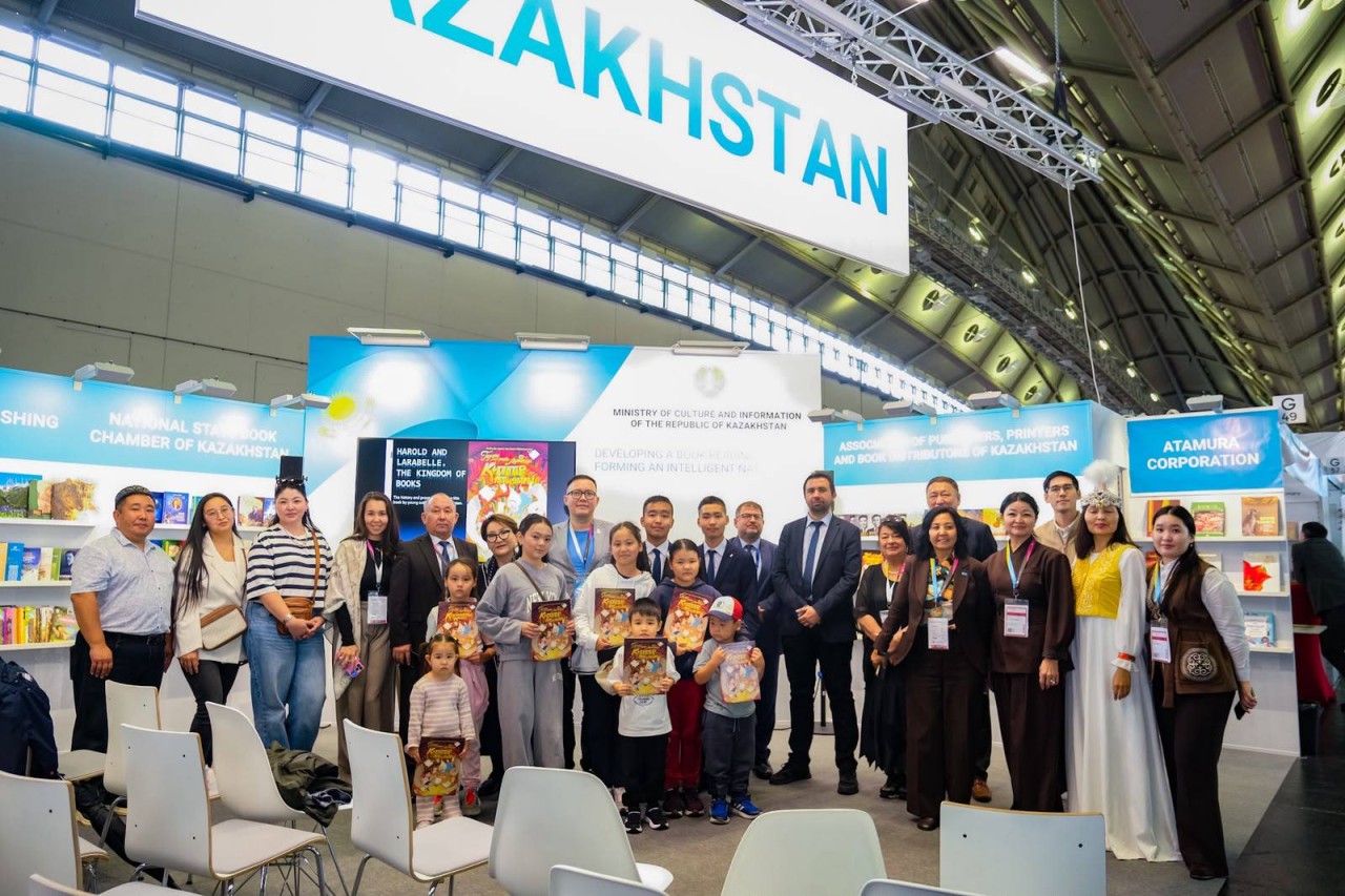 Қазақстандық баспагерлер Франкфурт кітап жәрмеңкесіне қатысты