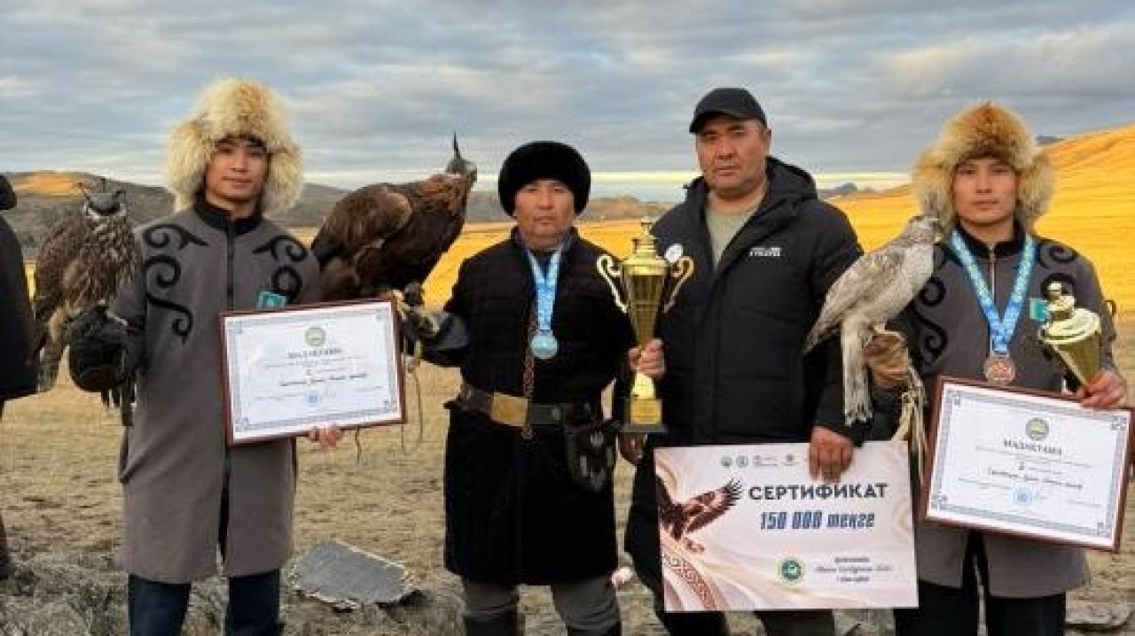 Астаналық құсбегілер халықаралық жарыста үздіктер қатарынан көрінді
