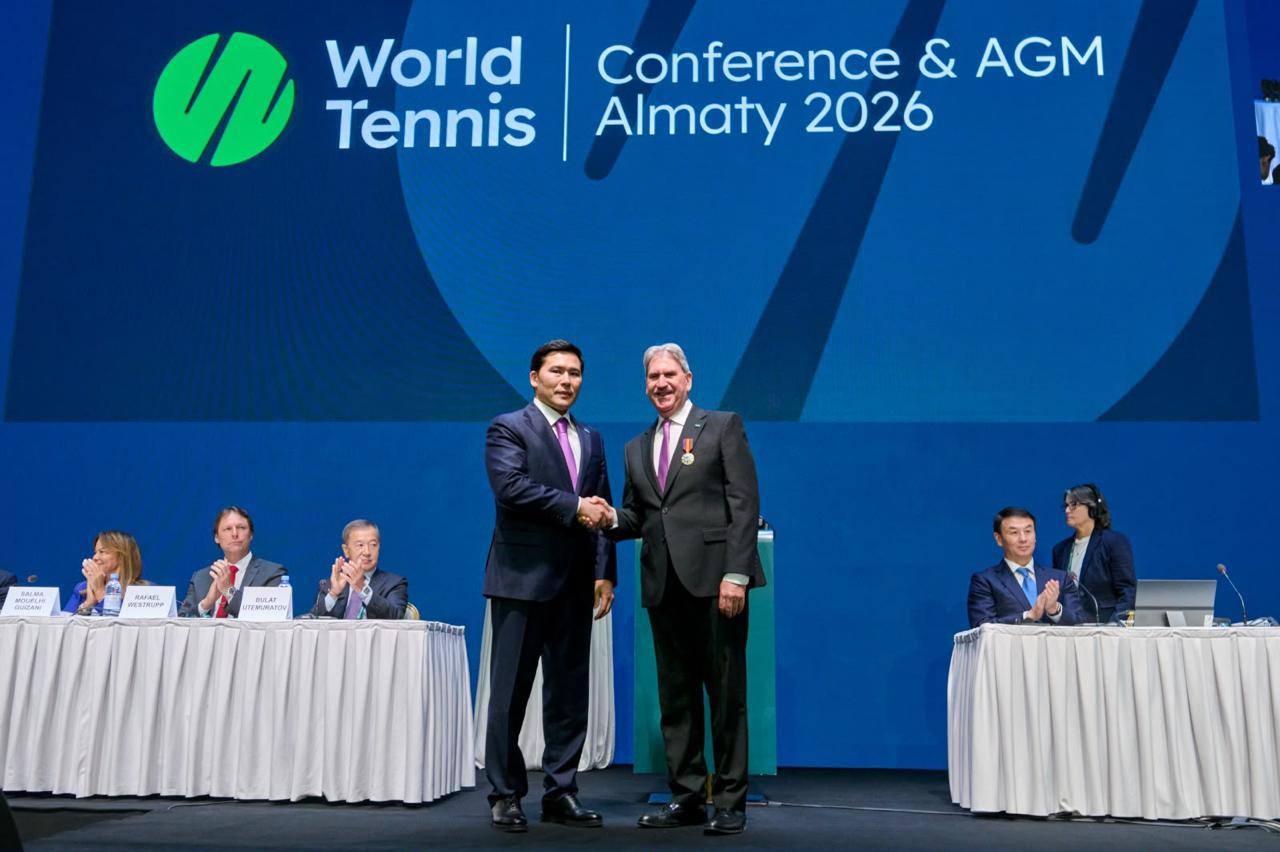 World Tennis басшысы Президент атынан «Достық» орденімен марапатталды