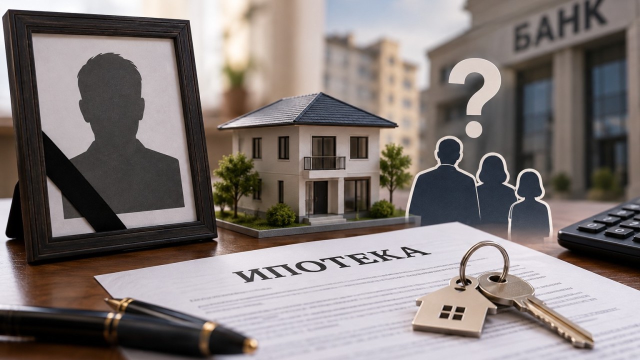 Ипотека алған адам қайтыс болса, қарызды кім төлейді