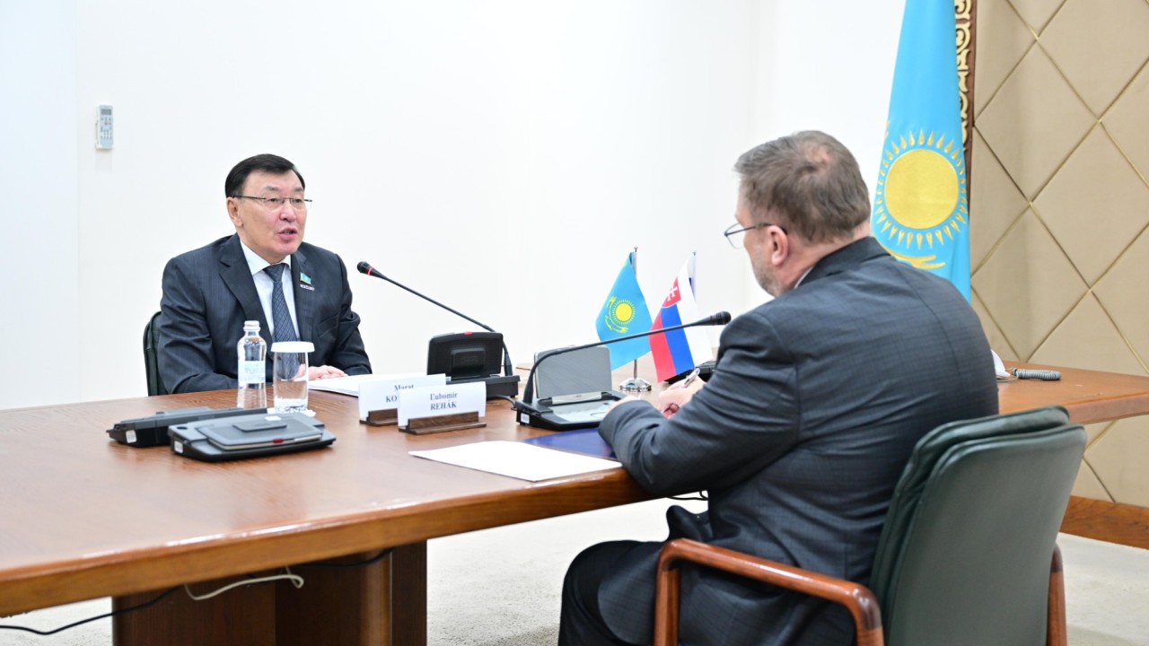 Құрылтайда Словакиямен парламентаралық байланыстарды дамыту мәселелері талқыланды