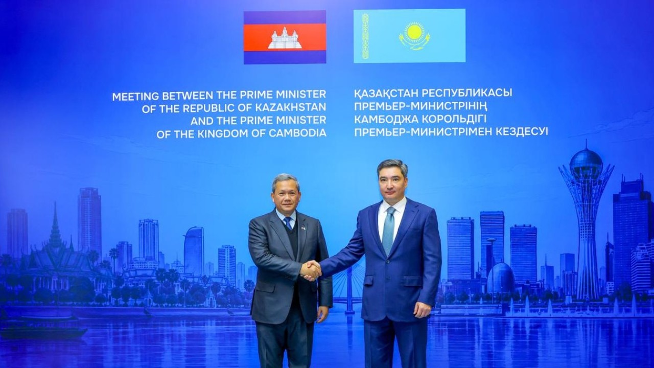 Қазақстан мен Камбоджа сауда-экономикалық ынтымақтастықты кеңейту мәселелерін талқылады