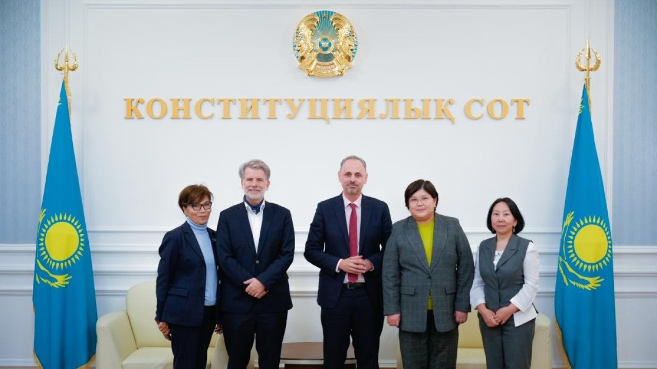 Шетелдік делегация Қазақстанның конституциялық сот төрелігімен танысты