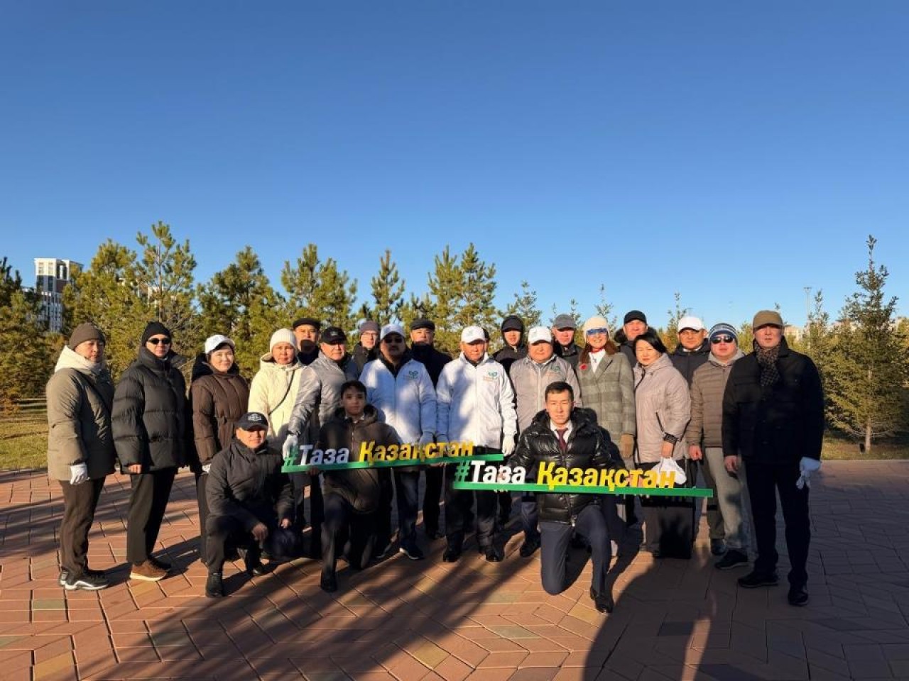 Елордада Республика күніне орай ауқымды экологиялық акция өтті