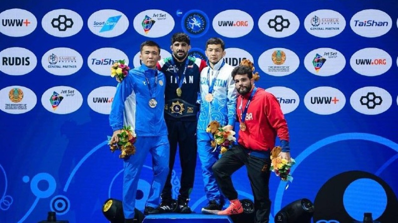 Астаналық балуан әлем чемпионатының қола жүлдегері атанды
